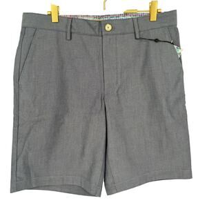 Robert Graham Men's Shorts, Classic Fit STROLL Navy Jacquard 32